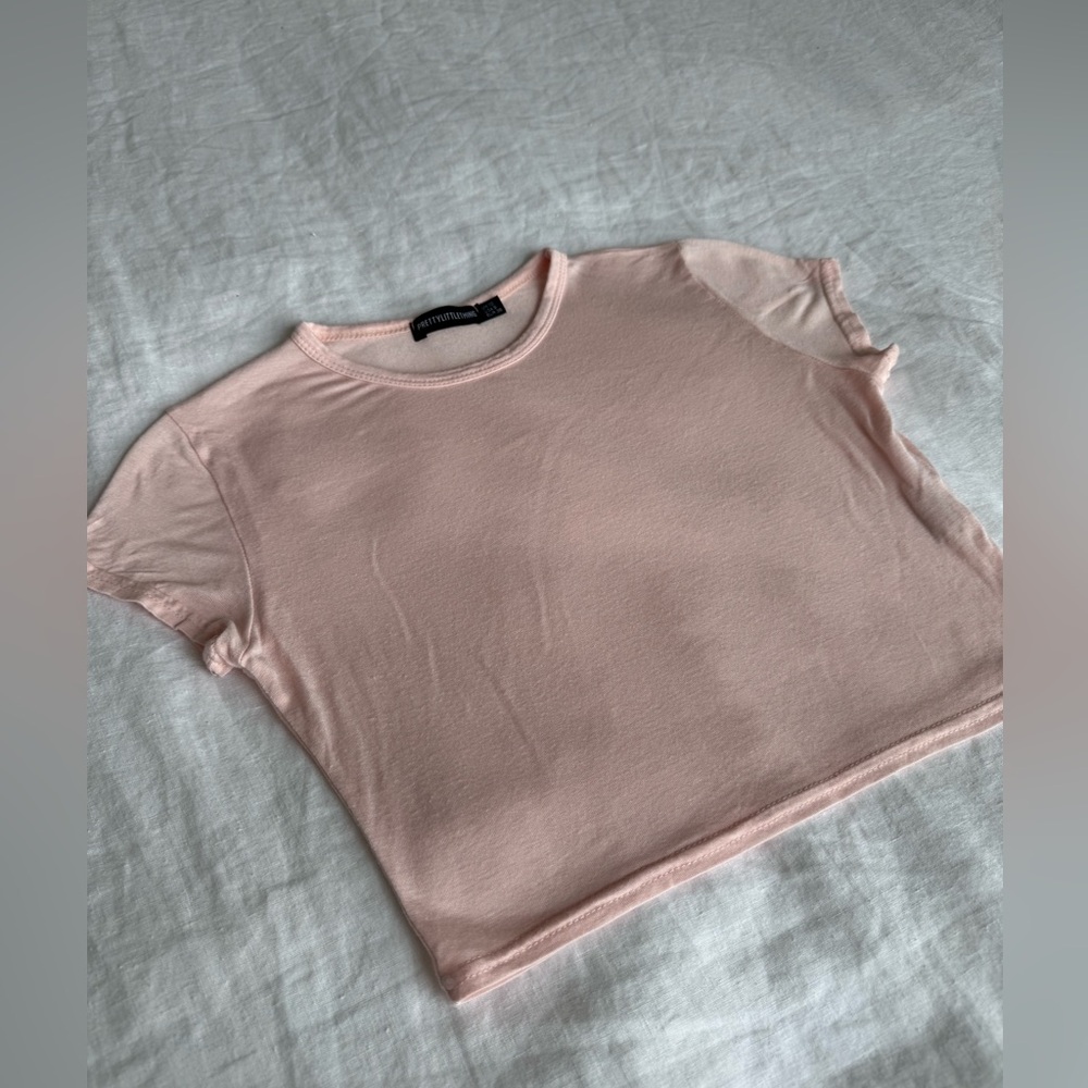 Pink Crop Top, S - Picture 2 of 6